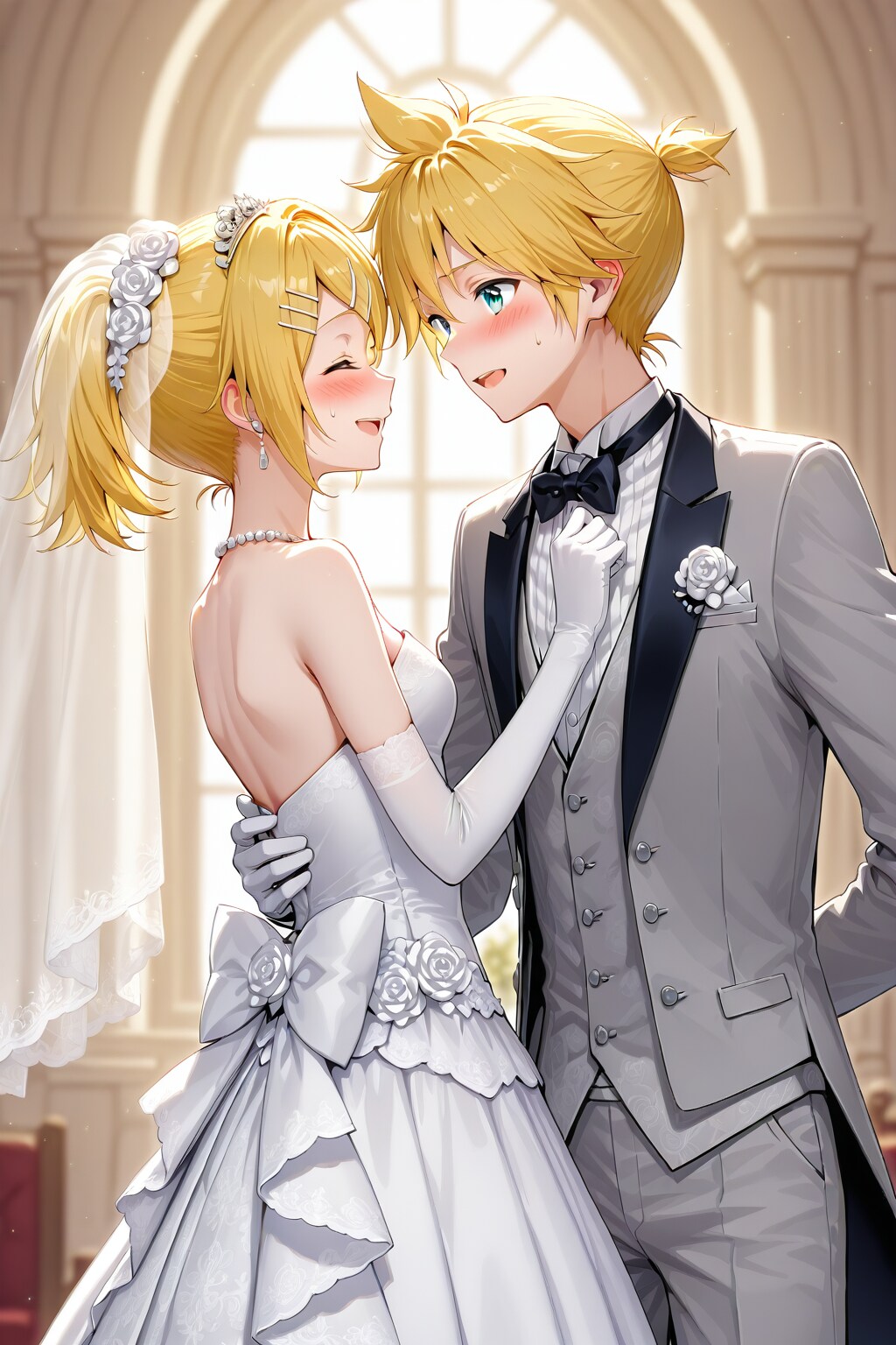 リン、レン合同結婚式