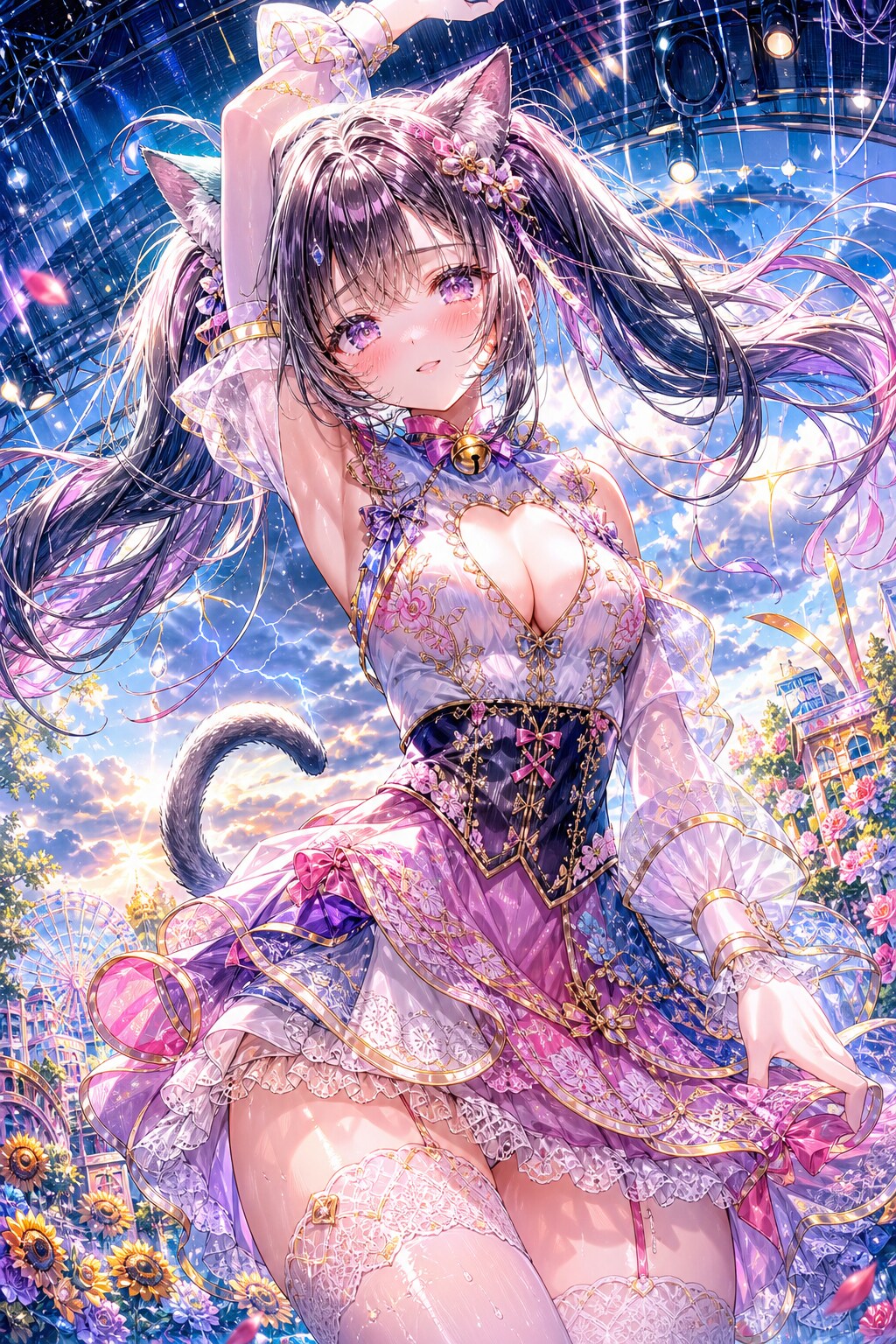 黒ツイにゃん