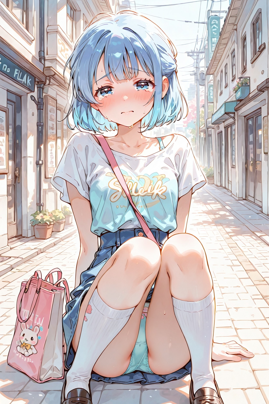 青髪ちゃん
