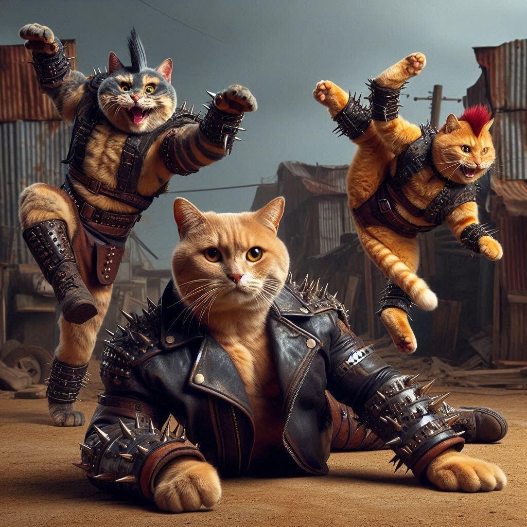 ニャッハー三兄弟