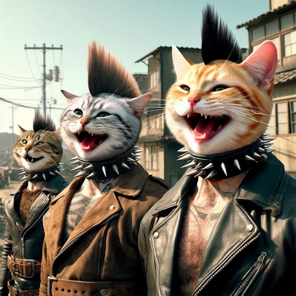 ニャッハー三兄弟