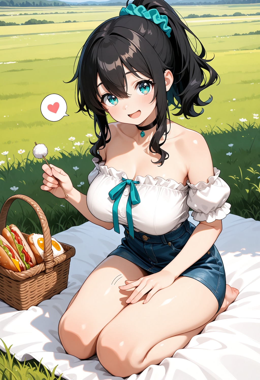 膝枕してあげるからこっちおいで♪