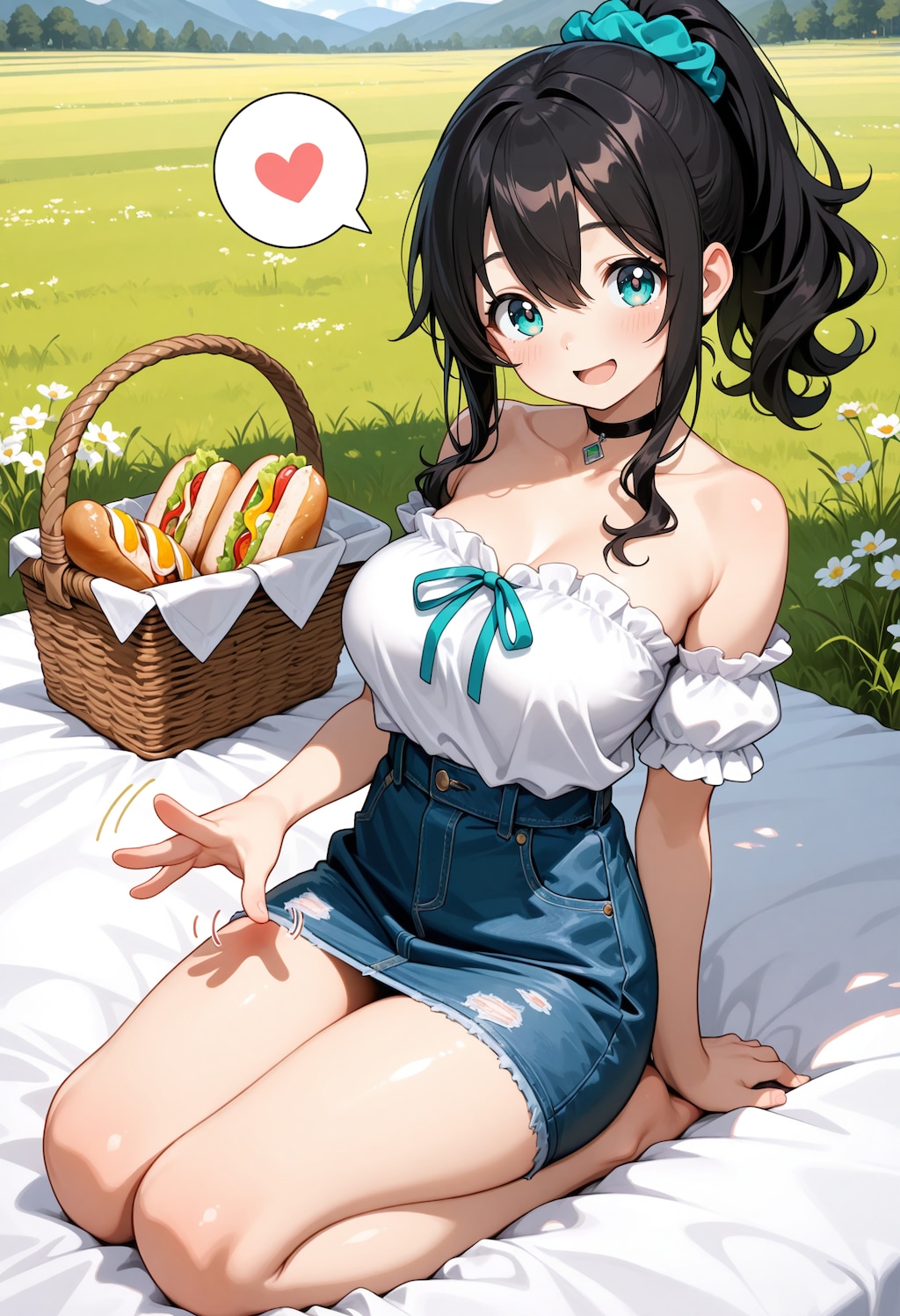 膝枕してあげるからこっちおいで♪