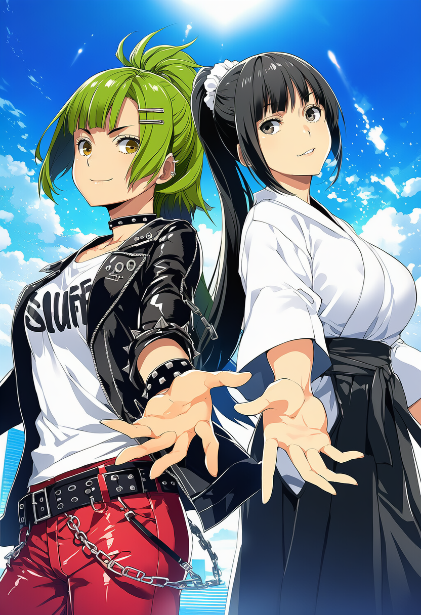 【誕生日FA御礼】畠山蘭さん＆先輩 | の人気AIイラスト・グラビア