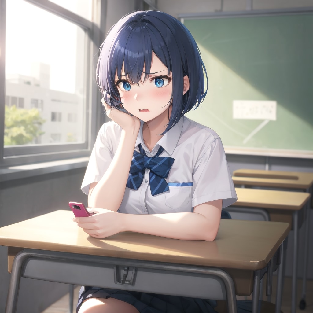 授業中にスマホが鳴った！