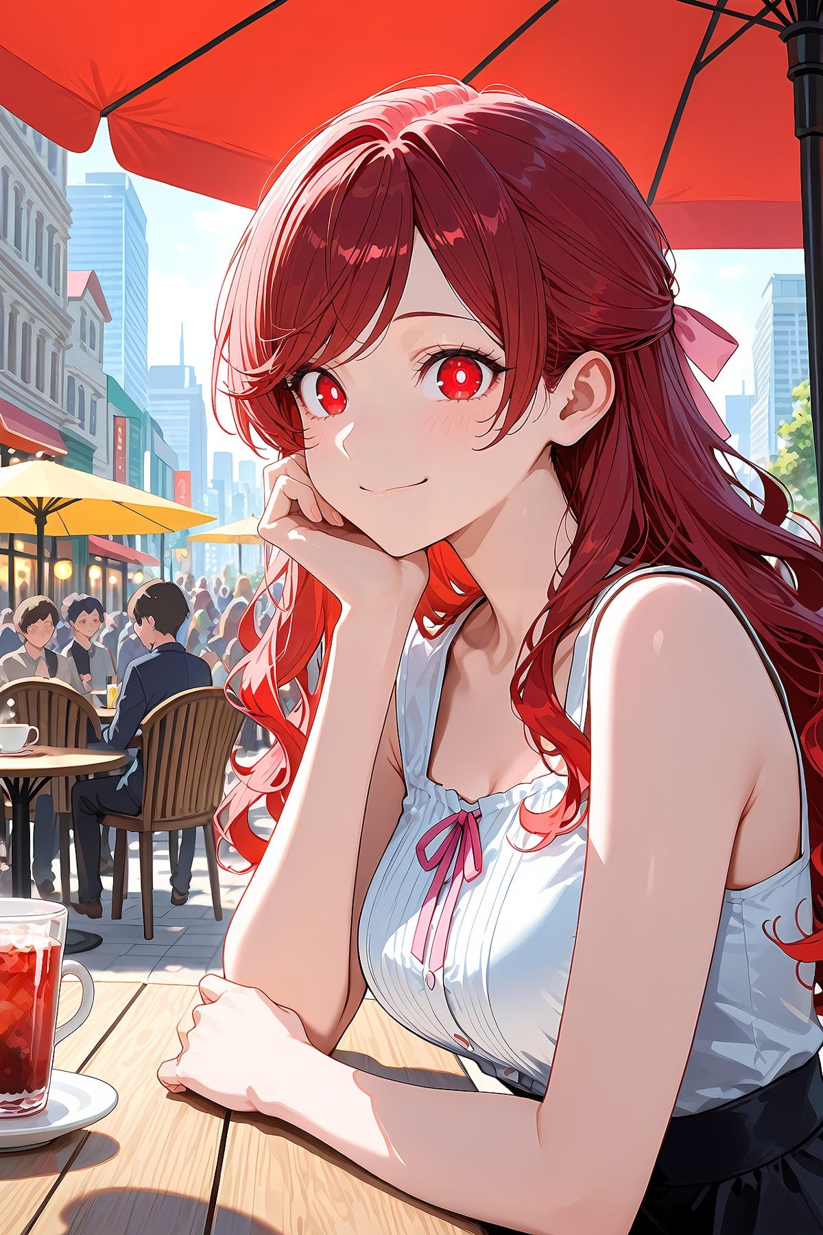 カフェのミオさん | の人気AIイラスト・グラビア