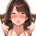 マイクロビキニのお姉さんがオナニーしているのを見ながらシコって発射したら喜んでくれた 5枚目