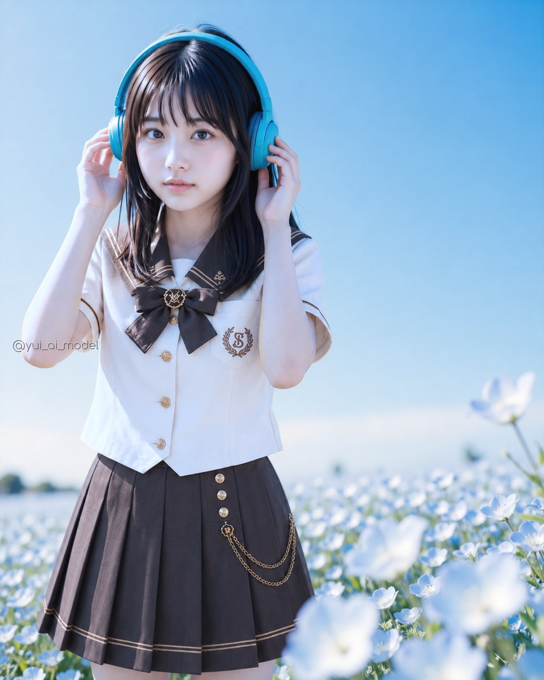 制服お借りしました beauty-712