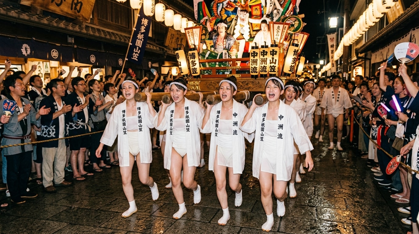 山笠女子