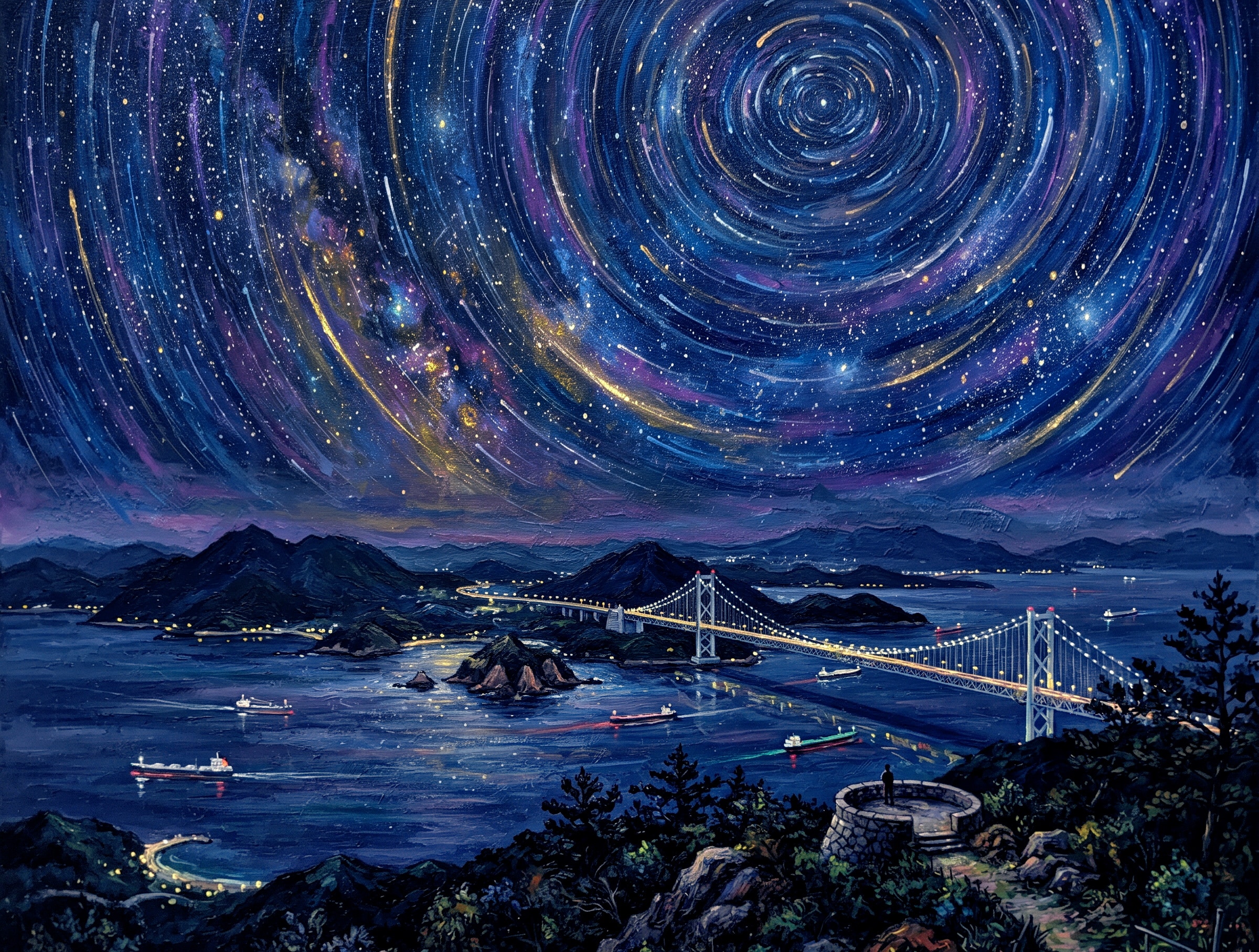 星の海峡 | の人気AIイラスト・グラビア