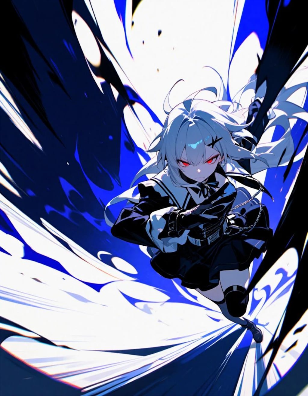 復刻版・逃げ足速い、ジト目ゴスロリお姉やん