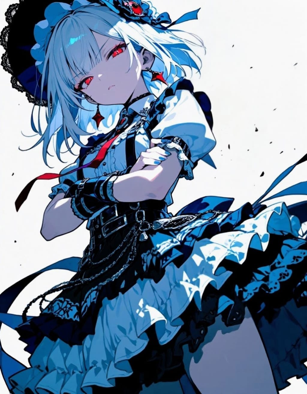 復刻版・逃げ足速い、ジト目ゴスロリお姉やん