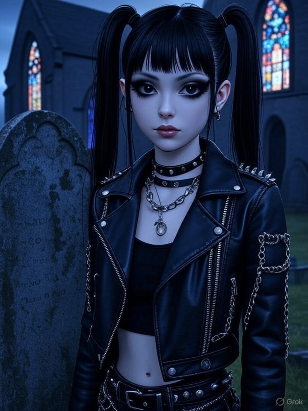 月夜のゴスロリ