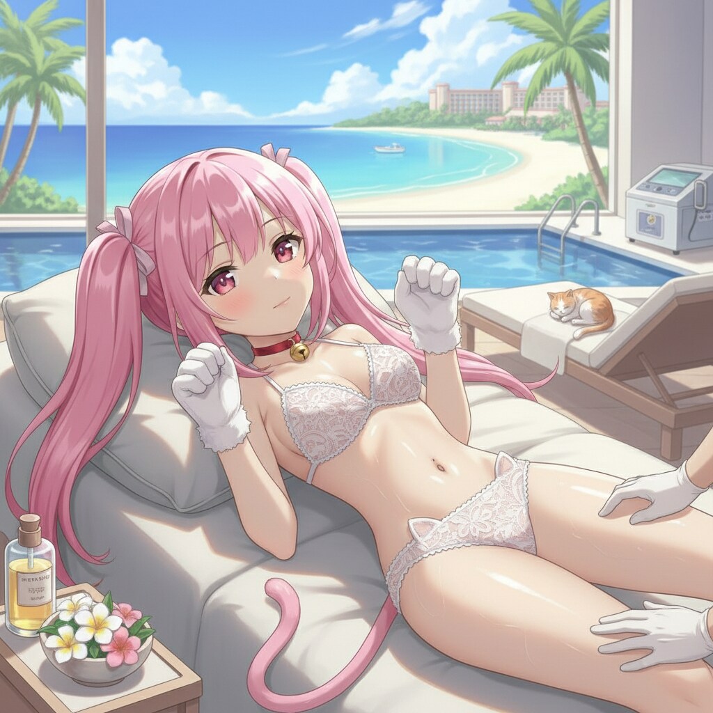 ももツイにゃん。2月25日 #ひざ関節の日