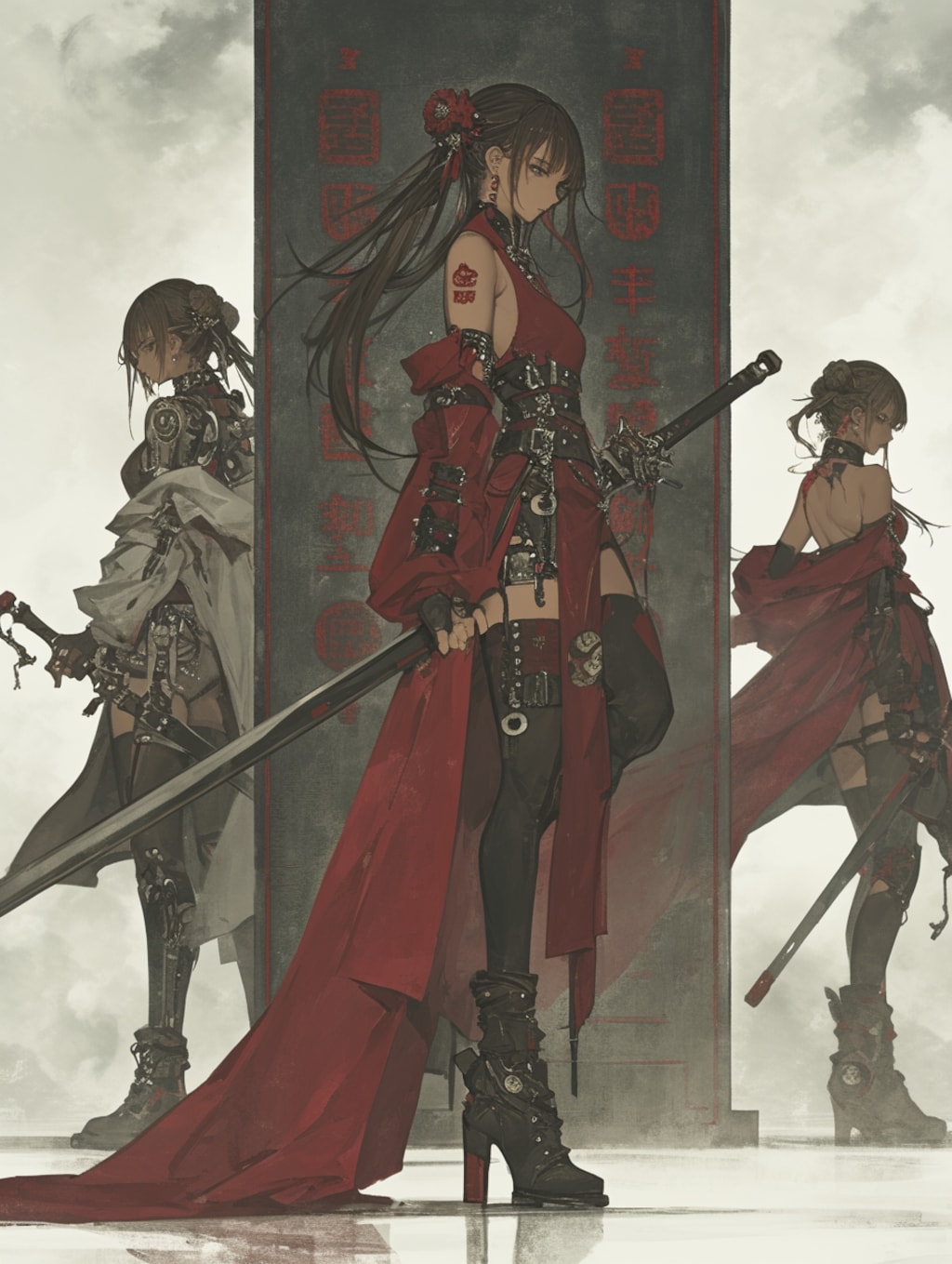 女炎之剑客 [红] 三姐妹