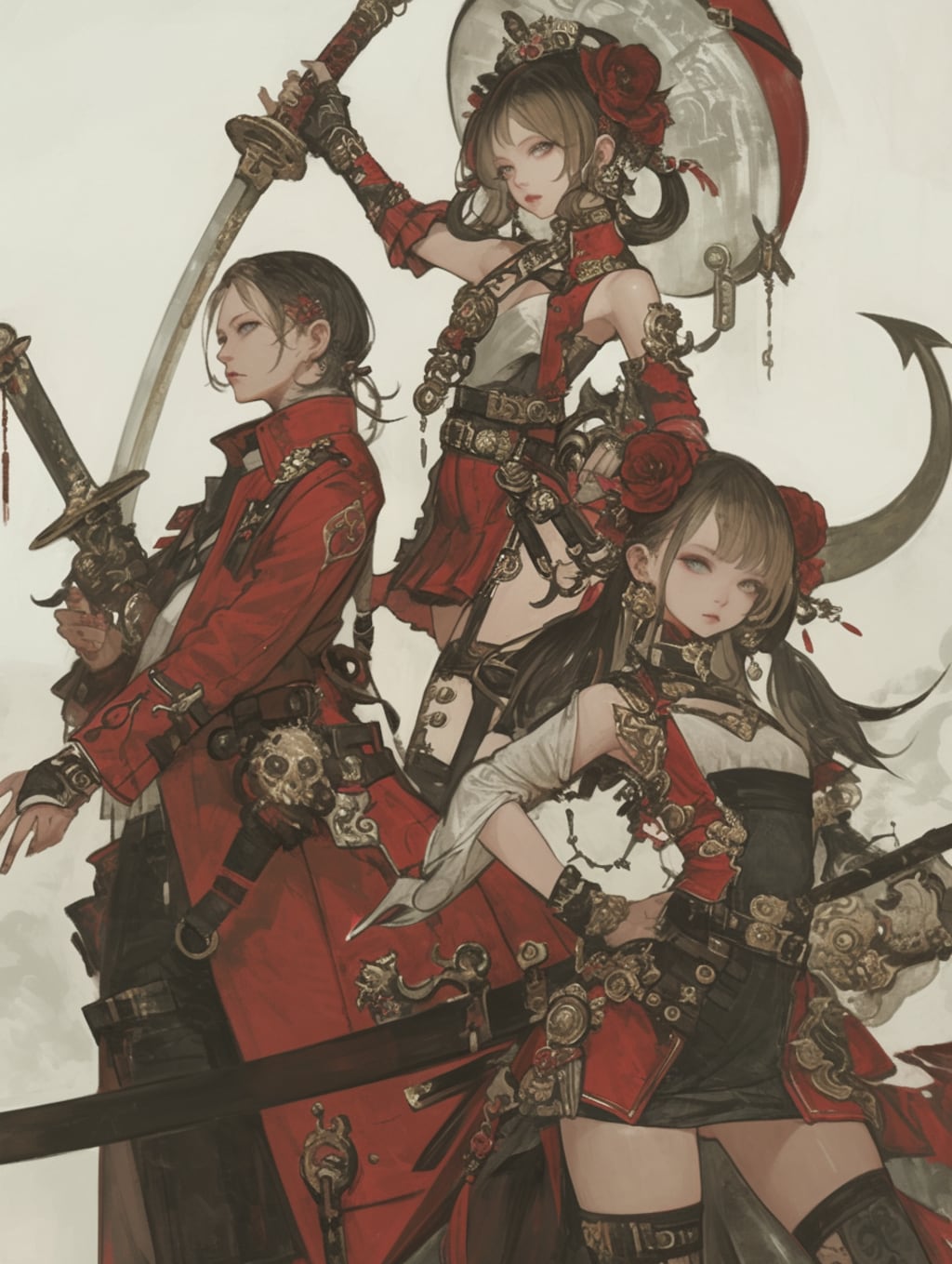 女炎之剑客 [红] 三姐妹