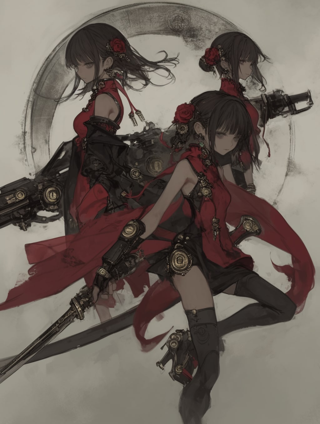 女炎之剑客 [红] 三姐妹