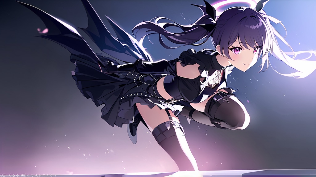 闇属性のゴシック魔法少女②