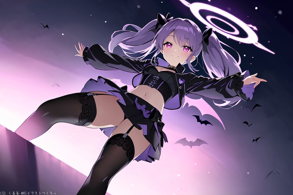 闇属性のゴシック魔法少女②