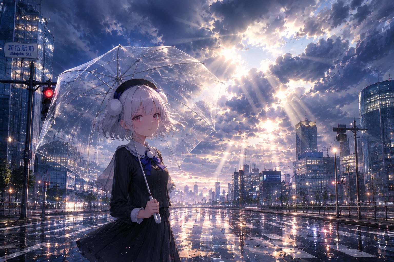 雨衣 | の人気AIイラスト・グラビア