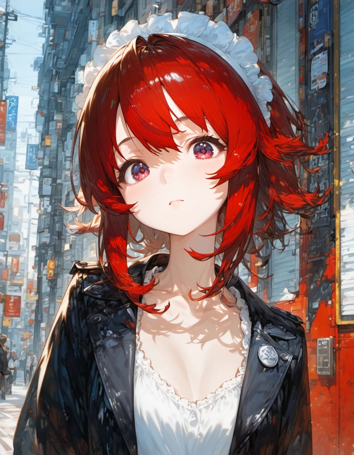 Crimson in the Concrete City