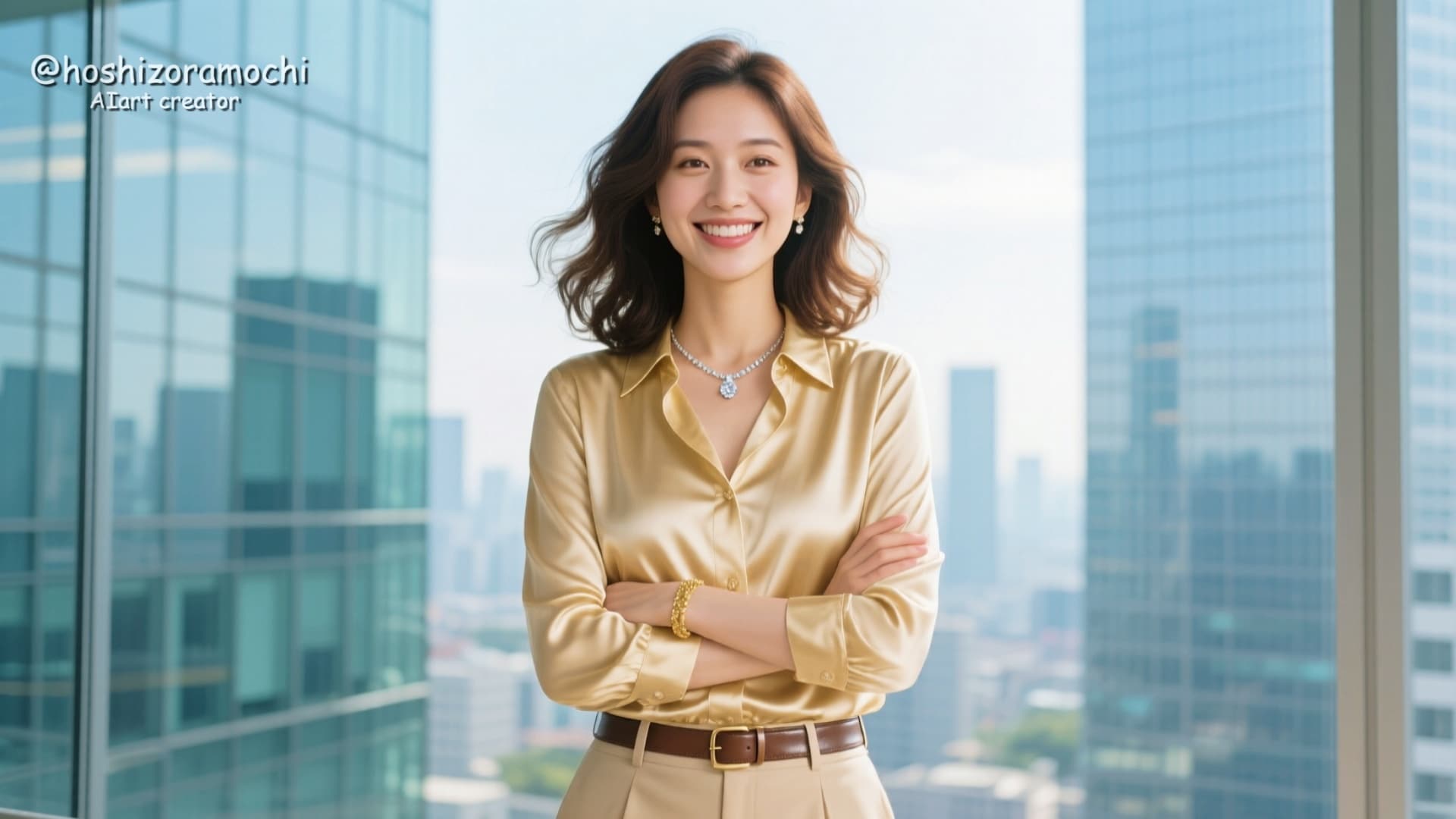 輝く未来を掴む若き成功者の肖像 | の人気AIイラスト・グラビア