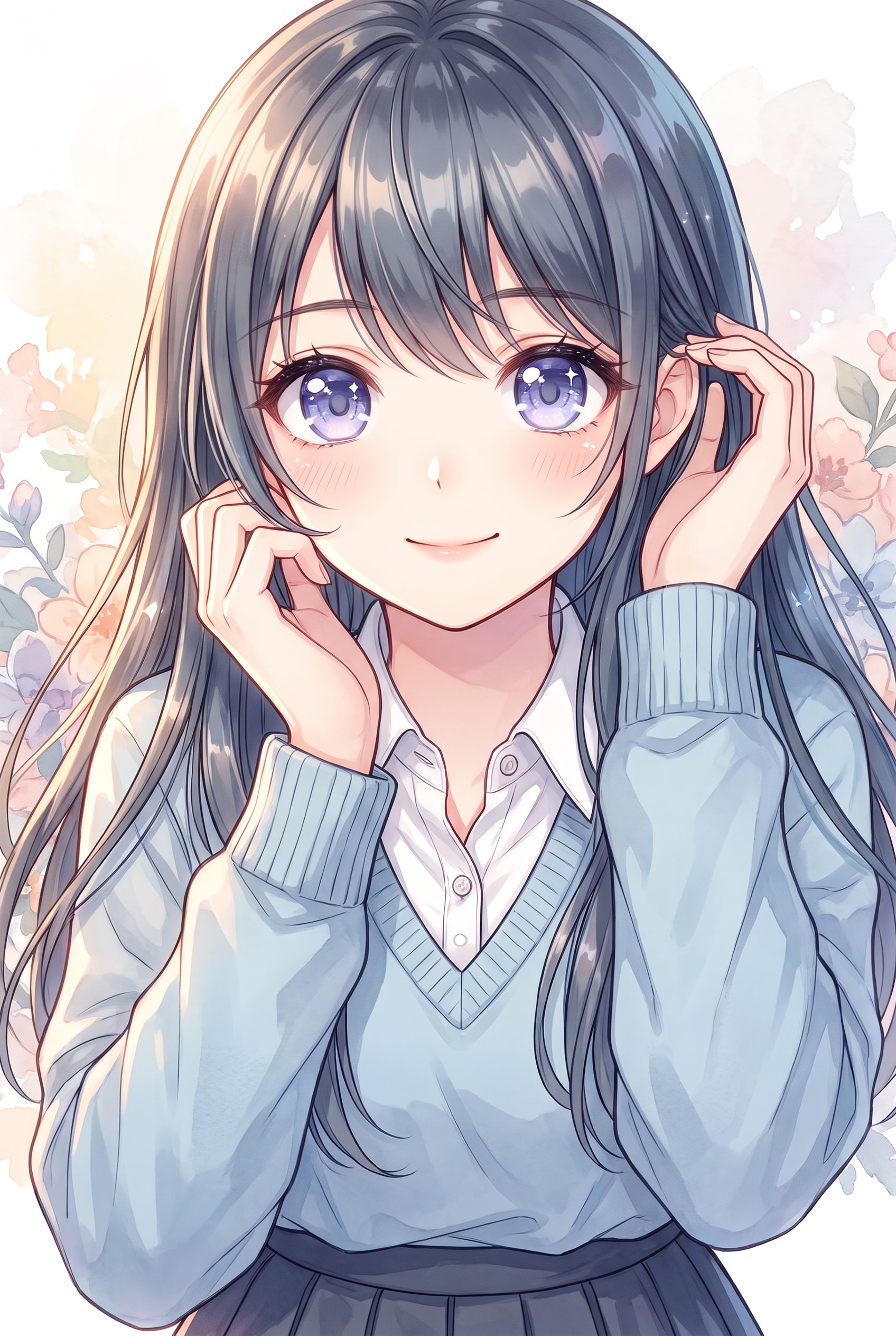 花映紫瞳