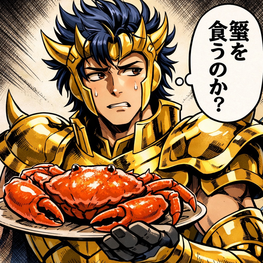 カニヲクウノカ？