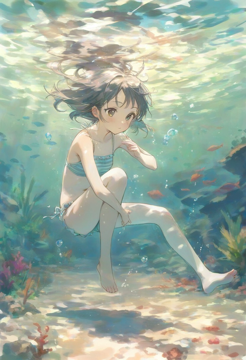 under the sea(水彩タッチ)(16)