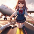 【謎画像】ちちぷい航空プレスリリース:4月から女子高生が就航します 2枚目