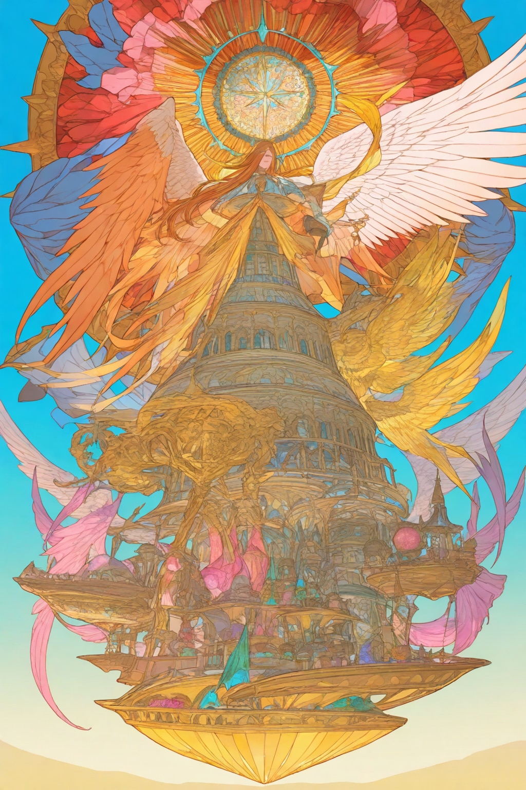 摩訶不思議な【天使】の画像　ー オリジナルプロンプトは「行き倒れ五十郎 様」ー