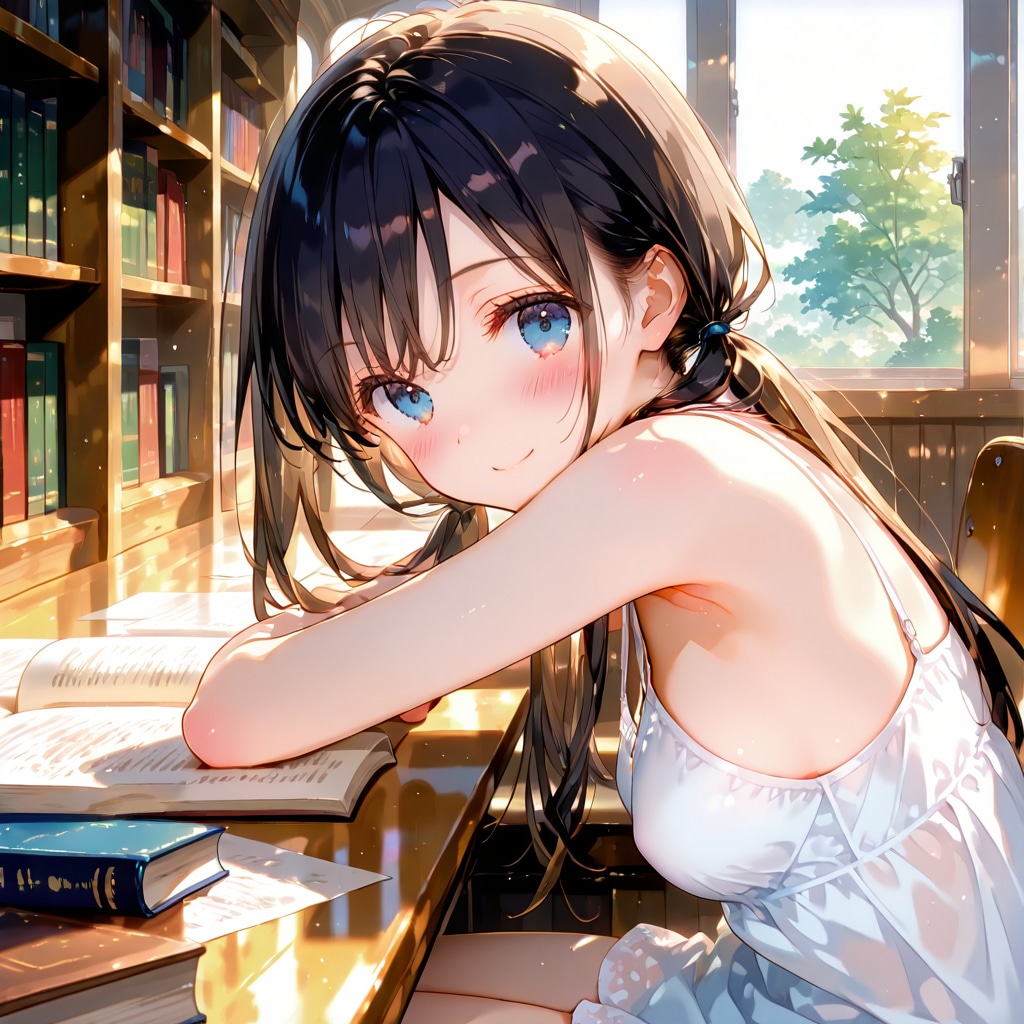 図書委員と勉強