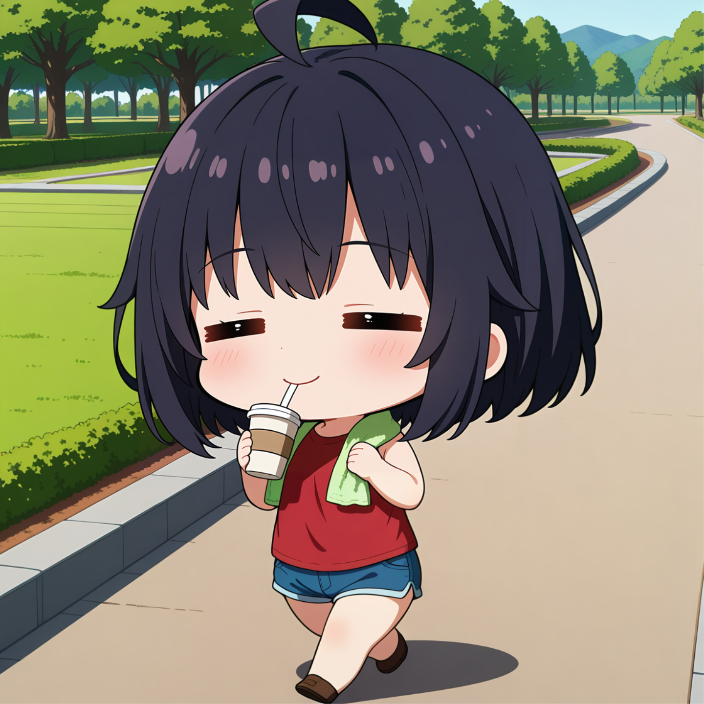 ジョギング終わり
