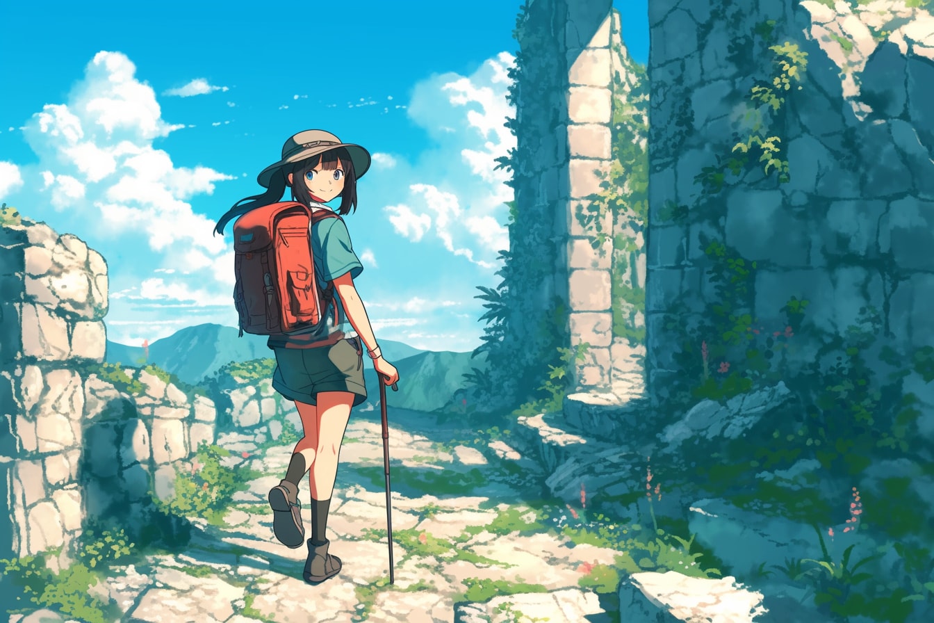 旅する少女200