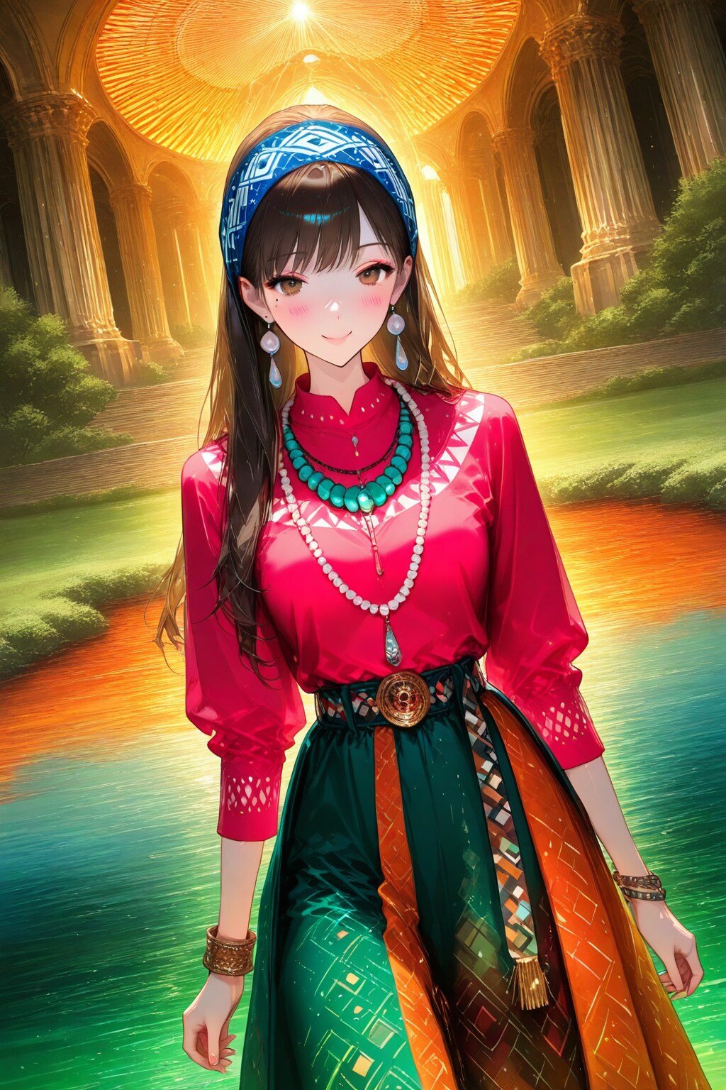 カバとスリット/ガーナの民族衣装