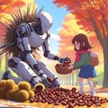 栗拾い 2枚目