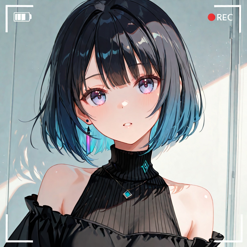 アンドロイド(のような表情 | の人気AIイラスト・グラビア