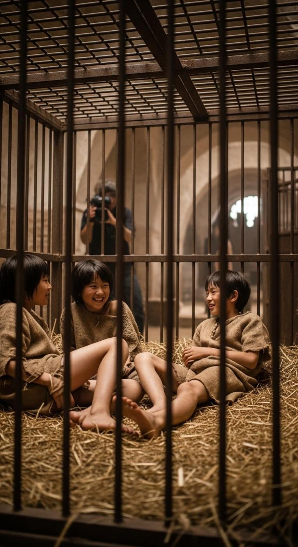 古代ローマ映画の奴隷少女エキストラ２
