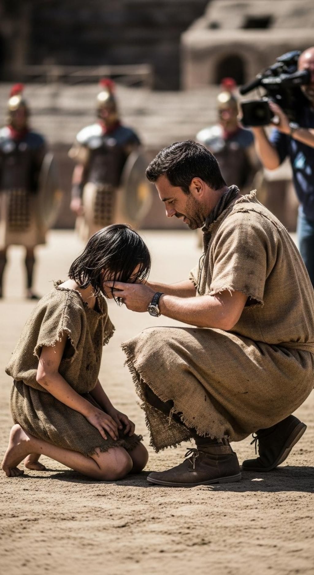古代ローマ映画の奴隷少女エキストラ２