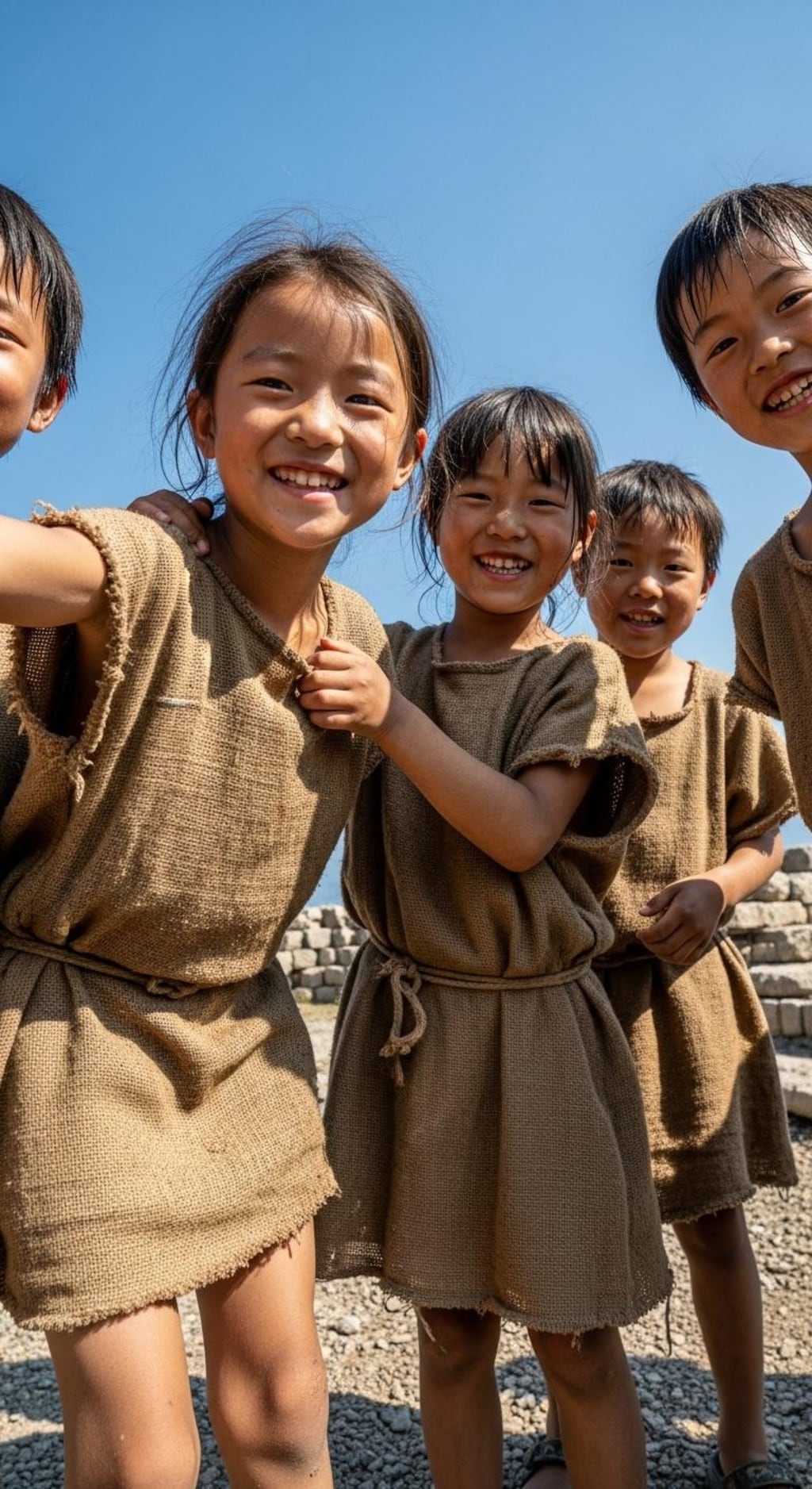 古代ローマ映画の奴隷少女エキストラ２
