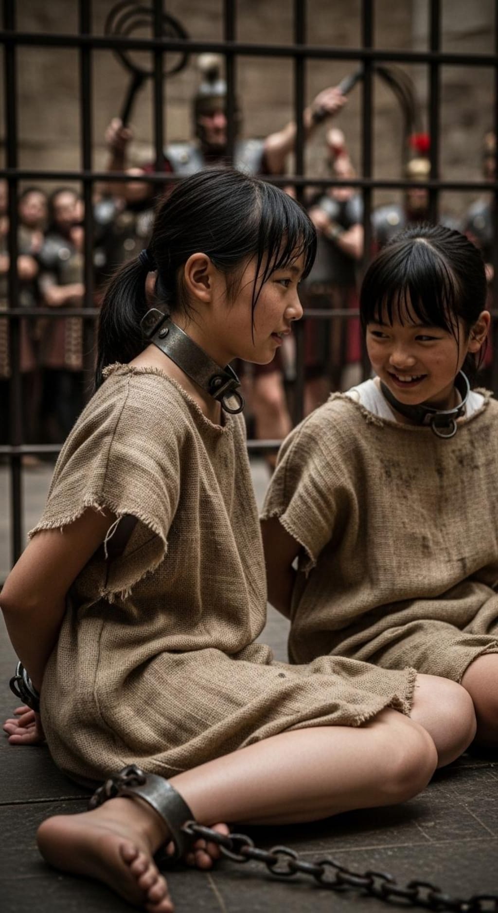 古代ローマ映画の奴隷少女エキストラ２