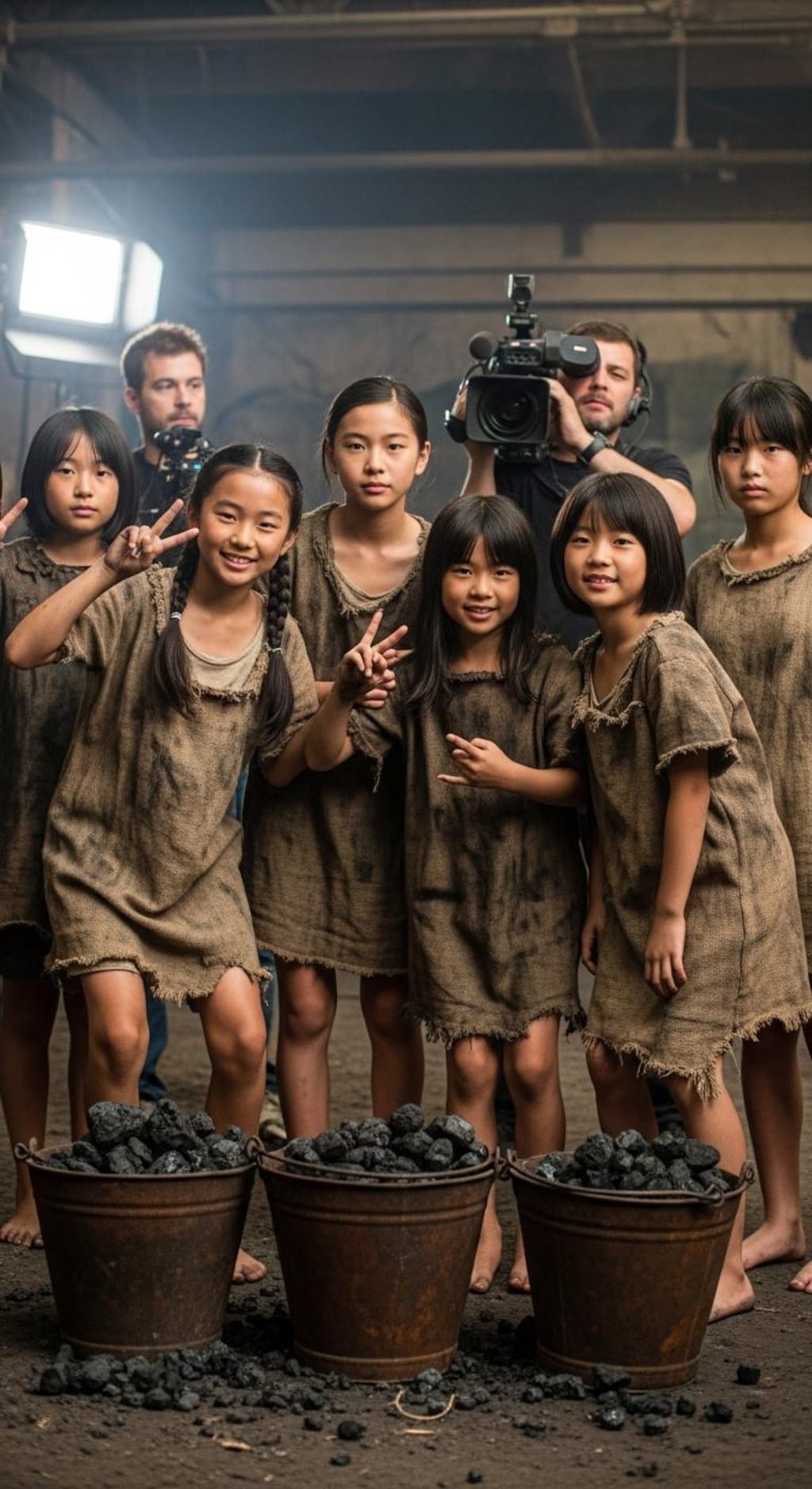 古代ローマ映画の奴隷少女エキストラ２