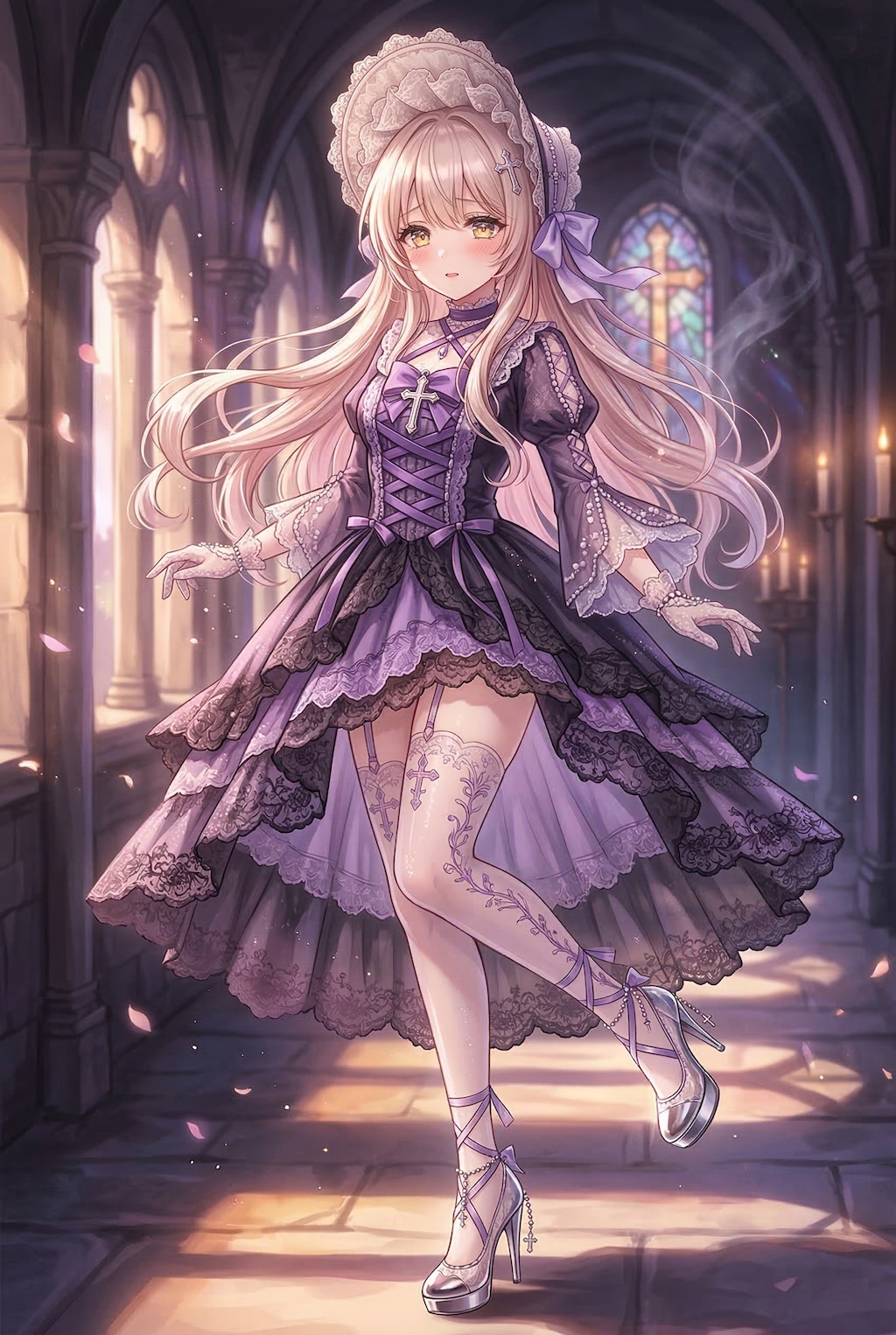 暁闇の十字と絹の祈り