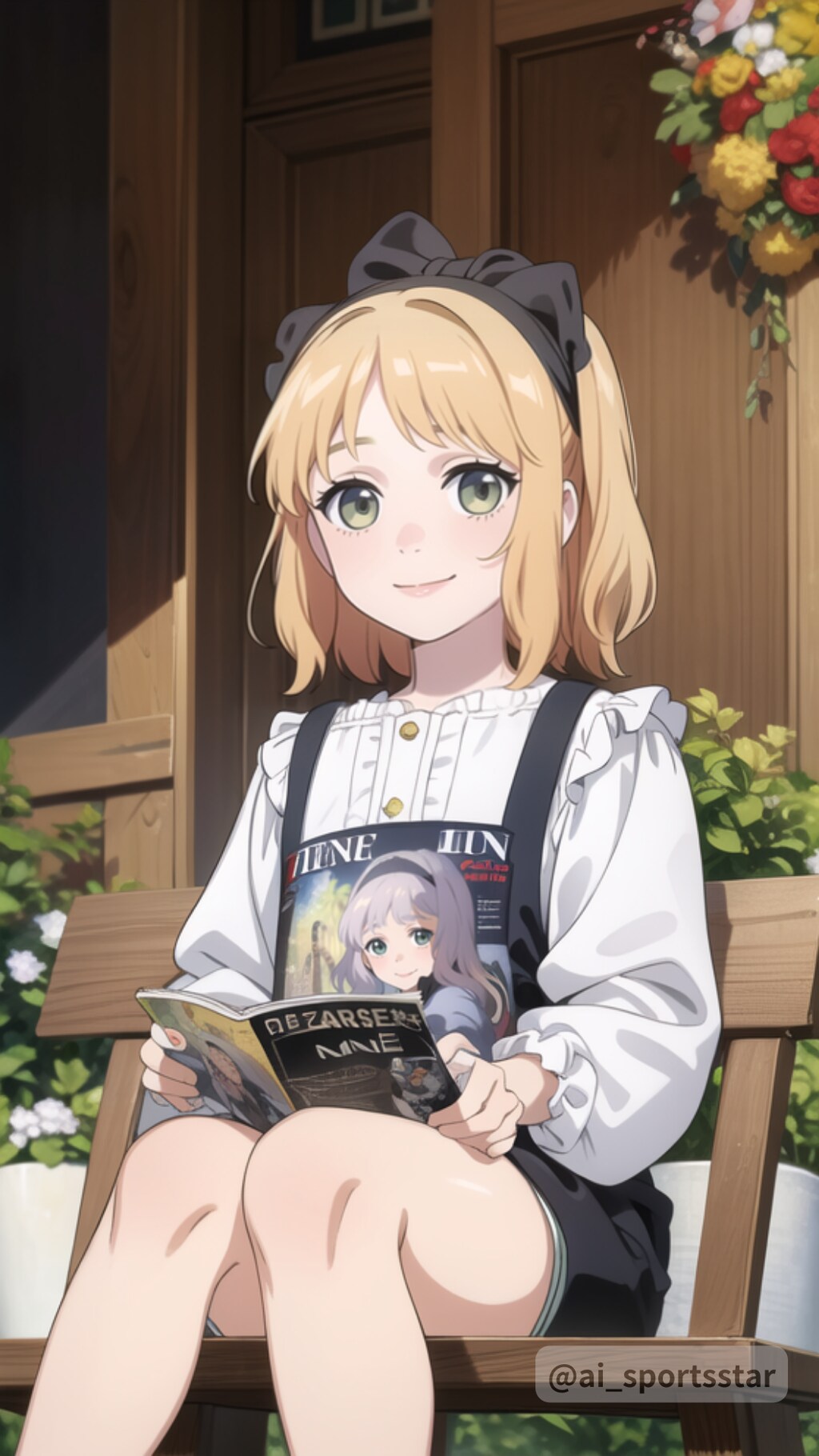 magazine girl