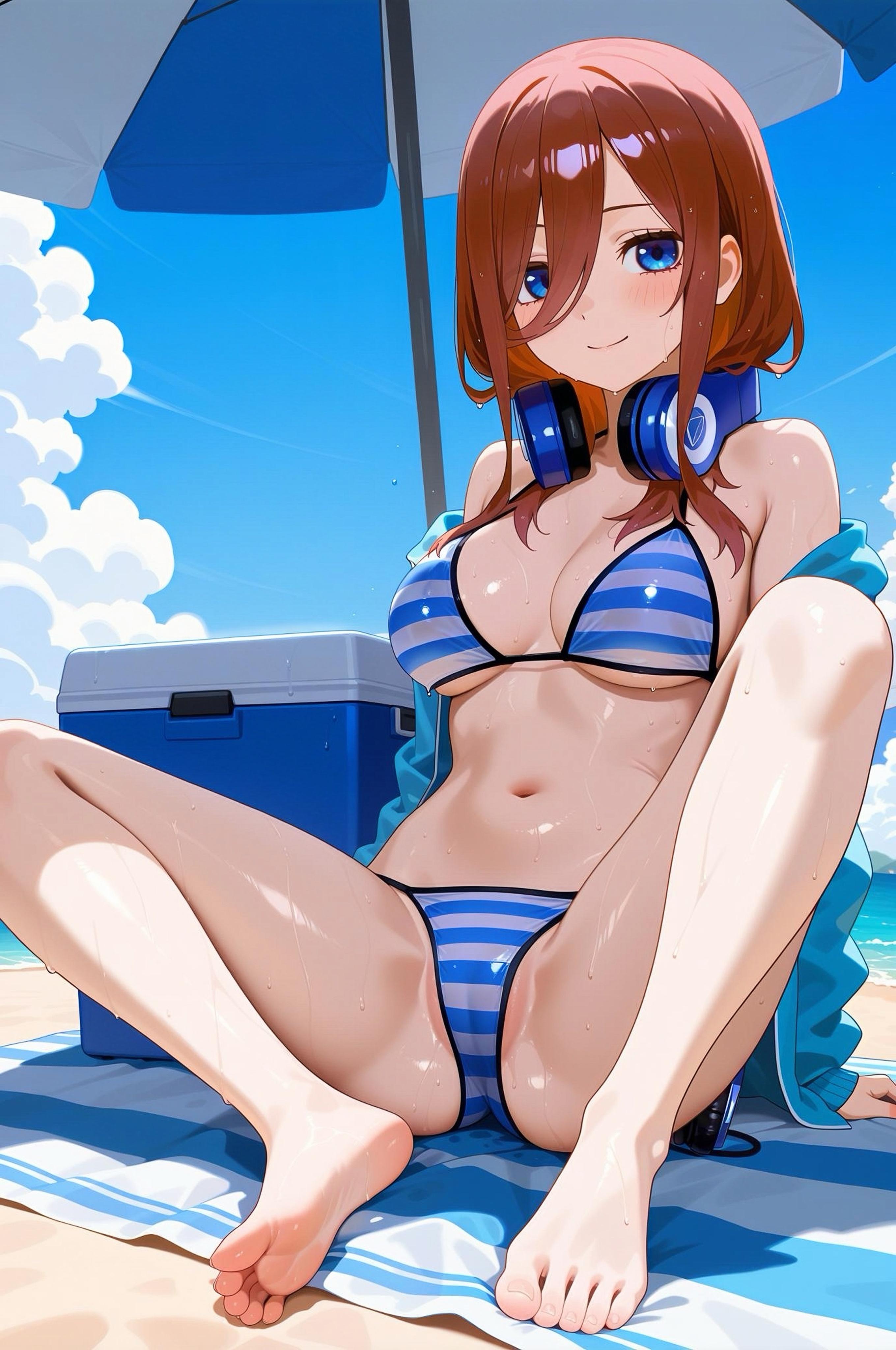 暑いね〜⛱️