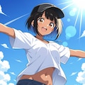 元気な女の子 3枚目
