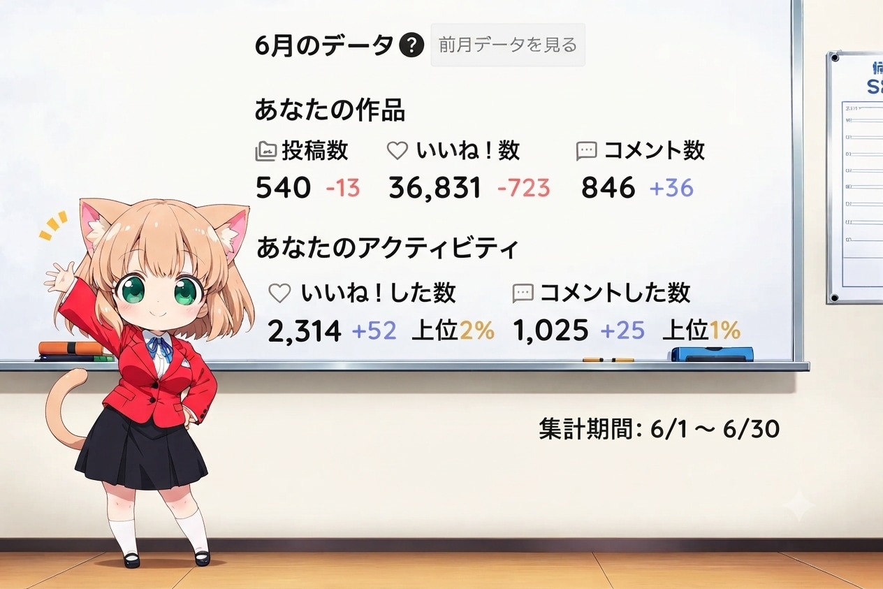 せいせきはっぴょ〜 2026年6月