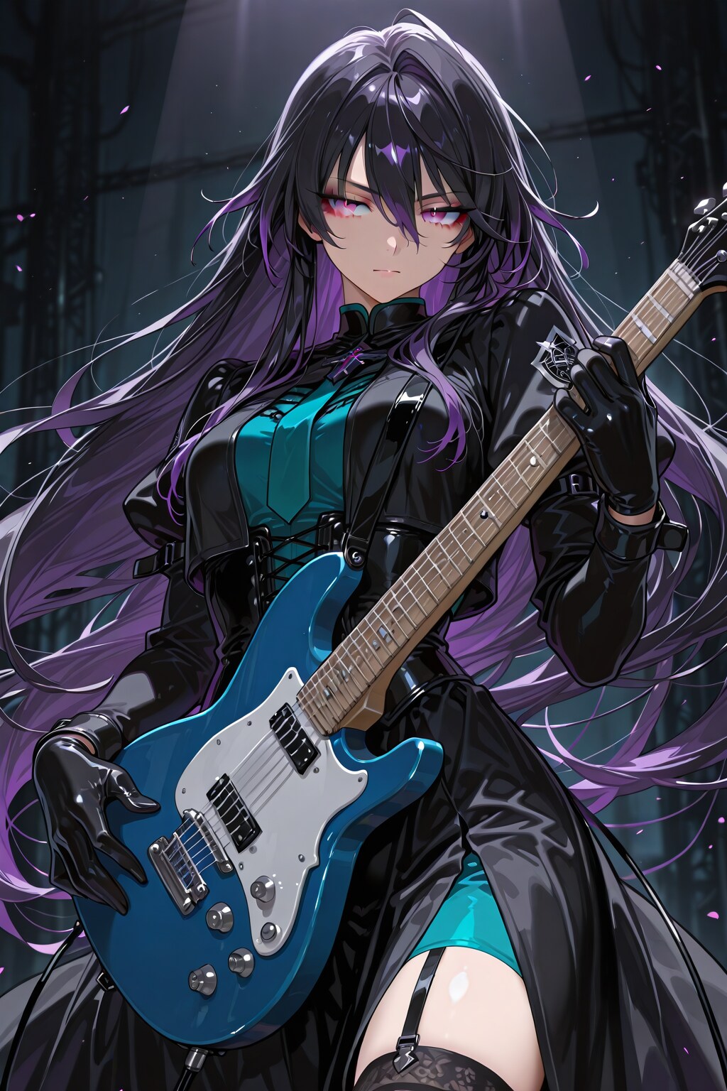 真夜中のギター