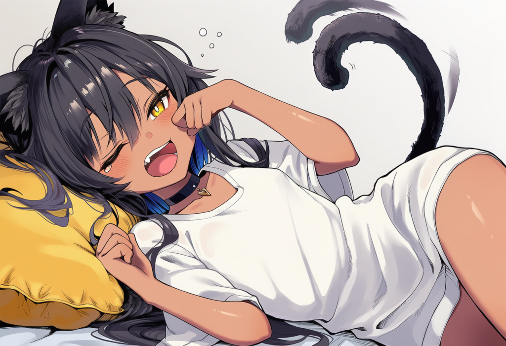 ごろごろクロキちゃん
