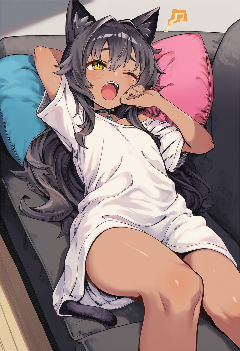 ごろごろクロキちゃん